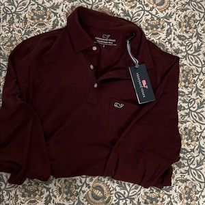 NWT Vineyard Vines Long Sleeve Men’s Polo